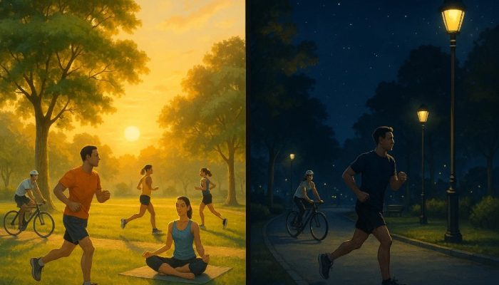 Perbedaan Olahraga Pagi dan Malam, Mana yang Lebih Baik?