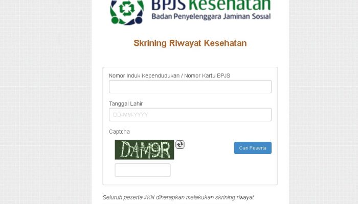 Cara Mudah Cek Kesehatan Online via BPJS