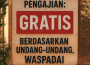 Izin Keramaian Pengajian: Gratis Berdasarkan Undang-Undang, Waspadai Pungutan Liar
