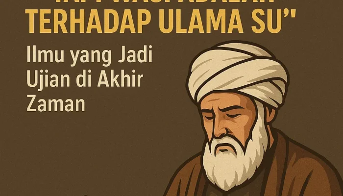 Ulama Pewaris Para Nabi, Tapi Waspadalah terhadap Ulama Su’