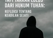Manusia Bisa Lolos dari Hukum Negara, Tapi Takkan Lolos dari Hukum Tuhan: Refleksi Tentang Keadilan Sejati