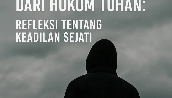 Manusia Bisa Lolos dari Hukum Negara, Tapi Takkan Lolos dari Hukum Tuhan: Refleksi Tentang Keadilan Sejati
