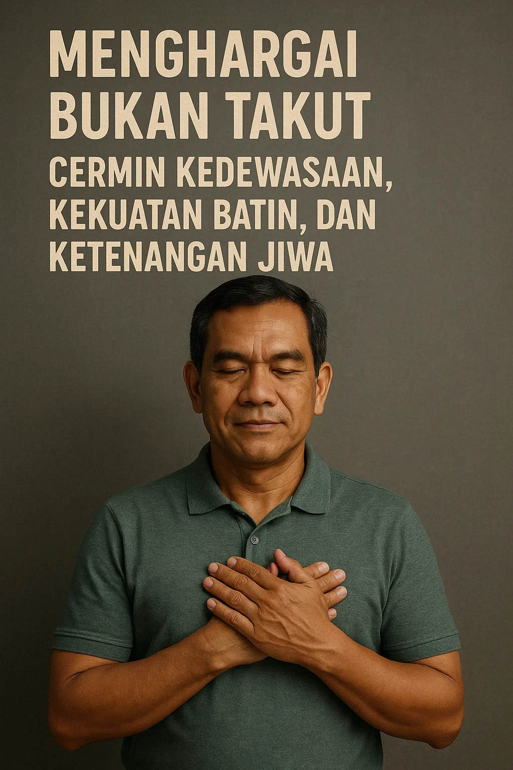 Menghargai bukan berarti takut