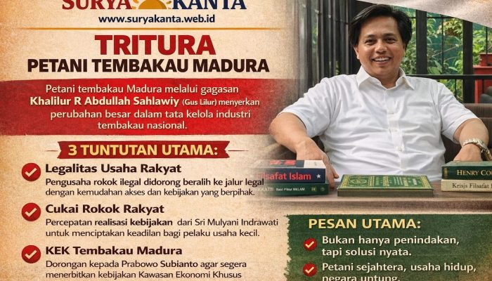 TRITURA Petani Tembakau Madura: Dari Desakan Kebijakan hingga Ancaman Tekanan Sosial-Ekonomi Nasional