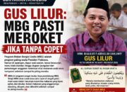 Gus Lilur: MBG Pasti Meroket Jika Tanpa Copet